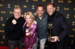 Hilversum 25 januari 2024
Uitreiking Radioring 2024 in de Vorstin . Tim Klijn Rick Romijn Niels v Baarlen en Florentien v d Meulen wonnen met de ochtendshow van Radio 538 de radioring . Tim Klijn won ook nog de prijs voor beste presentator.