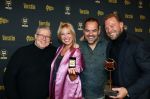 Hilversum 25 januari 2024
Uitreiking Radioring 2024 in de Vorstin . Tim Klijn Rick Romijn Niels v Baarlen en Florentien v d Meulen wonnen met de ochtendshow van Radio 538 de radioring . Tim Klijn won ook nog de prijs voor beste presentator.