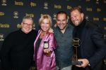 Hilversum 25 januari 2024
Uitreiking Radioring 2024 in de Vorstin . Tim Klijn Rick Romijn Niels v Baarlen en Florentien v d Meulen wonnen met de ochtendshow van Radio 538 de radioring . Tim Klijn won ook nog de prijs voor beste presentator.
