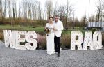 Maarssen 24 februari 2024
Wesly Bronkhorst en Raquel trouwen . Ze kwam met boot aanvaren , Dirk Zeelenberg heeft ze getrouwd.