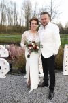 Maarssen 24 februari 2024
Wesly Bronkhorst en Raquel trouwen . Ze kwam met boot aanvaren , Dirk Zeelenberg heeft ze getrouwd.