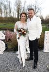 Maarssen 24 februari 2024
Wesly Bronkhorst en Raquel trouwen . Ze kwam met boot aanvaren , Dirk Zeelenberg heeft ze getrouwd.