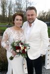 Maarssen 24 februari 2024
Wesly Bronkhorst en Raquel trouwen . Ze kwam met boot aanvaren , Dirk Zeelenberg heeft ze getrouwd.