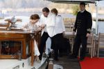 Maarssen 24 februari 2024
Wesly Bronkhorst en Raquel trouwen . Ze kwam met boot aanvaren , Dirk Zeelenberg heeft ze getrouwd.