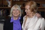 Breukelen 12 februari 2024
Ria Valk viert haar 65 jarig artiesten jubileum en krijgt een koninklijk onderscheiding van de burgemeester van de Ronde Venen. Ria Valk en Willeke Alberti
