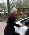 Amsterdam 24 januari 2025
Crematie Manuela Kemp op zorgvlied in Amsterdam. Jeroen Pauw met ex vriendin Nimet Akdemir