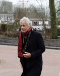 Amsterdam 24 januari 2025
Crematie Manuela Kemp op zorgvlied in Amsterdam. Jeroen Pauw met ex vriendin Nimet Akdemir