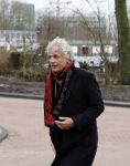 Amsterdam 24 januari 2025
Crematie Manuela Kemp op zorgvlied in Amsterdam. Jeroen Pauw met ex vriendin Nimet Akdemir