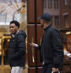 Amsterdam 10 februari 2026
PSV voetballer Boadu en ... op de pc hooftstraat