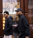 Amsterdam 10 februari 2026
PSV voetballer Boadu en ... op de pc hooftstraat