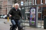 Amsterdam 10 februari 2026
Bob Sikkes op de fiets in Amsterdam zuid