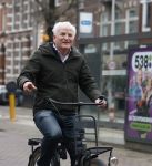 Amsterdam 10 februari 2026
Bob Sikkes op de fiets in Amsterdam zuid