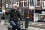 Amsterdam 10 februari 2026
Bob Sikkes op de fiets in Amsterdam zuid