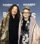 Amsterdam 16 februari 2026
Premiere Boomers met oa Huub Stapel Jennifer Hofman ( zwanger) Renee Fokker Johanna Ter Steege Hans Kesting Serge Henri Valcke ea  in Tuschinski . Connie Palmen