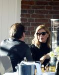 Amsterdam 24 januari 2026
Estelle Cruijff en goede kennis Leopold v Robbemond op terras bij Jondani op de Beethovenstraat