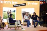 Den Bosch 7 februari 2026
Hans Kraay en zijn vrouw Sofie Kraay op het vakantiefestival in de brabanthallen in Den Bosch .
Khalid Kasem interviewde ze in de stand van D Reizen waar ze commercials voor opgenomen hebben