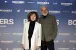 Amsterdam 16 februari 2026
Premiere Boomers met oa Huub Stapel Jennifer Hofman ( zwanger) Renee Fokker Johanna Ter Steege Hans Kesting Serge Henri Valcke ea  in Tuschinski . Henriette Tol met partner Rob Snoeck