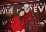 Amsterdam 26 januari 2026
Premiere ons pap wil bij de revue in het deLaMar theater . Henriette Tol met haar man Rob Snoek