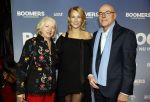 Amsterdam 16 februari 2026
Premiere Boomers met oa Huub Stapel Jennifer Hofman ( zwanger) Renee Fokker Johanna Ter Steege Hans Kesting Serge Henri Valcke ea  in Tuschinski . Jennifer Hoffman met haar ouders