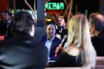 Den Bosch 7 februari 2026
De Hanslers , Monique Hansler Peter Hansler Mike Hansler en zijn vriendin op het vakantiefestival in de brabanthallen in Den Bosch . Khalid Kasem intervieuwde hen in de stand van Prijsvrij.