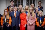 Den Haag 24 Februari 2026
De Olympische medaillewinnaars op bezoek bij de Koninklijke Familie
