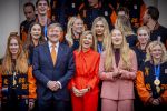 Den Haag 24 Februari 2026
De Olympische medaillewinnaars op bezoek bij de Koninklijke Familie