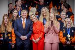 Den Haag 24 Februari 2026
De Olympische medaillewinnaars op bezoek bij de Koninklijke Familie