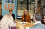 Tilburg 3 februari 2026
Koningin Maxima op bezoek bij de stichting Mind Us in Tilburg .