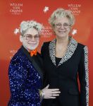 Delft 8 februari 2026
Premiere musical Willem van Oranje . Lenette v Dongen met goede vriendin Annemieke v d Togt