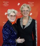 Delft 8 februari 2026
Premiere musical Willem van Oranje . Lenette v Dongen met goede vriendin Annemieke v d Togt