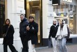 Amsterdam 16 februari 2026
Maher Carizzo ( Ajax en Argentinie) met zijn familie op de pc hooftstraat .