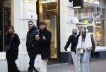 Amsterdam 16 februari 2026
Maher Carizzo ( Ajax en Argentinie) met zijn familie op de pc hooftstraat .