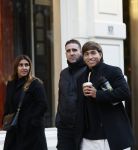 Amsterdam 16 februari 2026
Maher Carizzo ( Ajax en Argentinie) met zijn familie op de pc hooftstraat .