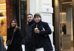 Amsterdam 16 februari 2026
Maher Carizzo ( Ajax en Argentinie) met zijn familie op de pc hooftstraat .