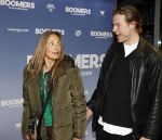 Amsterdam 16 februari 2026
Premiere Boomers met oa Huub Stapel Jennifer Hofman ( zwanger) Renee Fokker Johanna Ter Steege Hans Kesting Serge Henri Valcke ea  in Tuschinski . marion Bloem met partner