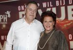 Amsterdam 26 januari 2026
Premiere ons pap wil bij de revue in het deLaMar theater . marjolein Touw met partner
