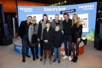 Den Bosch 7 februari 2026
De Hanslers , Monique Hansler Peter Hansler Mike Hansler en zijn vriendin op het vakantiefestival in de brabanthallen in Den Bosch . Khalid Kasem intervieuwde hen in de stand van Prijsvrij.