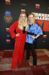 Amsterdam 5 februari 2026
Premiere Vakkenvullers XL in Pathe Noord . 
Mylene Waalewijn en Rosanne Waalewijn