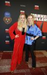 Amsterdam 5 februari 2026
Premiere Vakkenvullers XL in Pathe Noord . 
Mylene Waalewijn en Rosanne Waalewijn