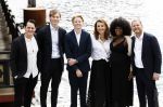 Amsterdam 21 april 2024
Jordy Huisman van Kris Kross Amsterdam viert zijn 40e verjaardag met een boottocht door de grachten van Amsterdam. Nikki la Croix en haar man Frank La Croix kinderen en ..s choonzoon