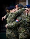 Ermelo 23 januari 2026
Prinses Amalia heeft haar  militaire opleiding afgerond en is bevorderd tot korporaal . Ze krijgt haar Baret .
Koningin Maxima was aanwezig en was hel erg trots