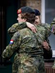 Ermelo 23 januari 2026
Prinses Amalia heeft haar  militaire opleiding afgerond en is bevorderd tot korporaal . Ze krijgt haar Baret .
Koningin Maxima was aanwezig en was hel erg trots