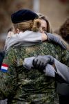 Ermelo 23 januari 2026
Prinses Amalia heeft haar  militaire opleiding afgerond en is bevorderd tot korporaal . Ze krijgt haar Baret .
Koningin Maxima was aanwezig en was hel erg trots