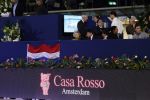 Amsterdam 24 januari 2026
Prinses Beatrix bezoekt jumping Amsterdam . Nichtje prinses Margarita ontvangt haar in de RAI. Casa Rosso reclame onder Prinsews Beatrix
