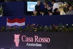 Amsterdam 24 januari 2026
Prinses Beatrix bezoekt jumping Amsterdam . Nichtje prinses Margarita ontvangt haar in de RAI. Casa Rosso reclame onder Prinsews Beatrix