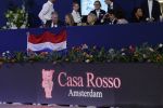Amsterdam 24 januari 2026
Prinses Beatrix bezoekt jumping Amsterdam . Nichtje prinses Margarita ontvangt haar in de RAI. Casa Rosso reclame onder Prinsews Beatrix