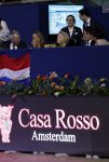 Amsterdam 24 januari 2026
Prinses Beatrix bezoekt jumping Amsterdam . Nichtje prinses Margarita ontvangt haar in de RAI. Casa Rosso reclame onder Prinsews Beatrix