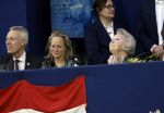 Amsterdam 24 januari 2026
Prinses Beatrix bezoekt jumping Amsterdam . Nichtje prinses Margarita ontvangt haar in de RAI.