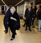 Amsterdam 24 januari 2026
Prinses Beatrix bezoekt jumping Amsterdam . Nichtje prinses Margarita ontvangt haar in de RAI.