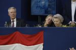 Amsterdam 24 januari 2026
Prinses Beatrix bezoekt jumping Amsterdam . Nichtje prinses Margarita ontvangt haar in de RAI.